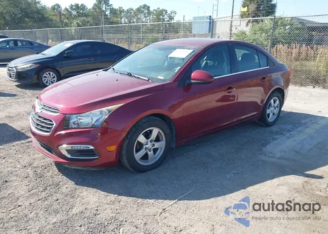 2016 Chevrolet Cruze Limited 1Lt Auto из США, поврежденный, VIN 1G1PE5SB5G7211300